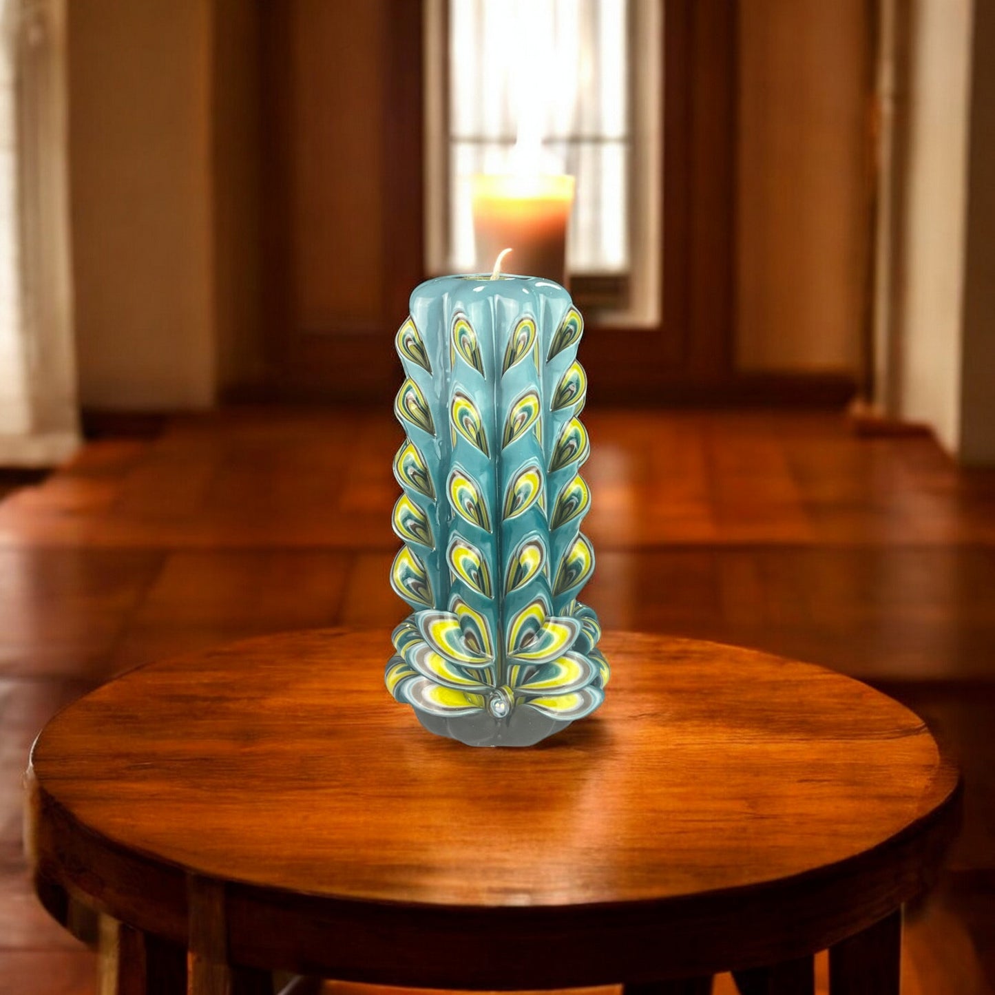 Peacock Candle 950g