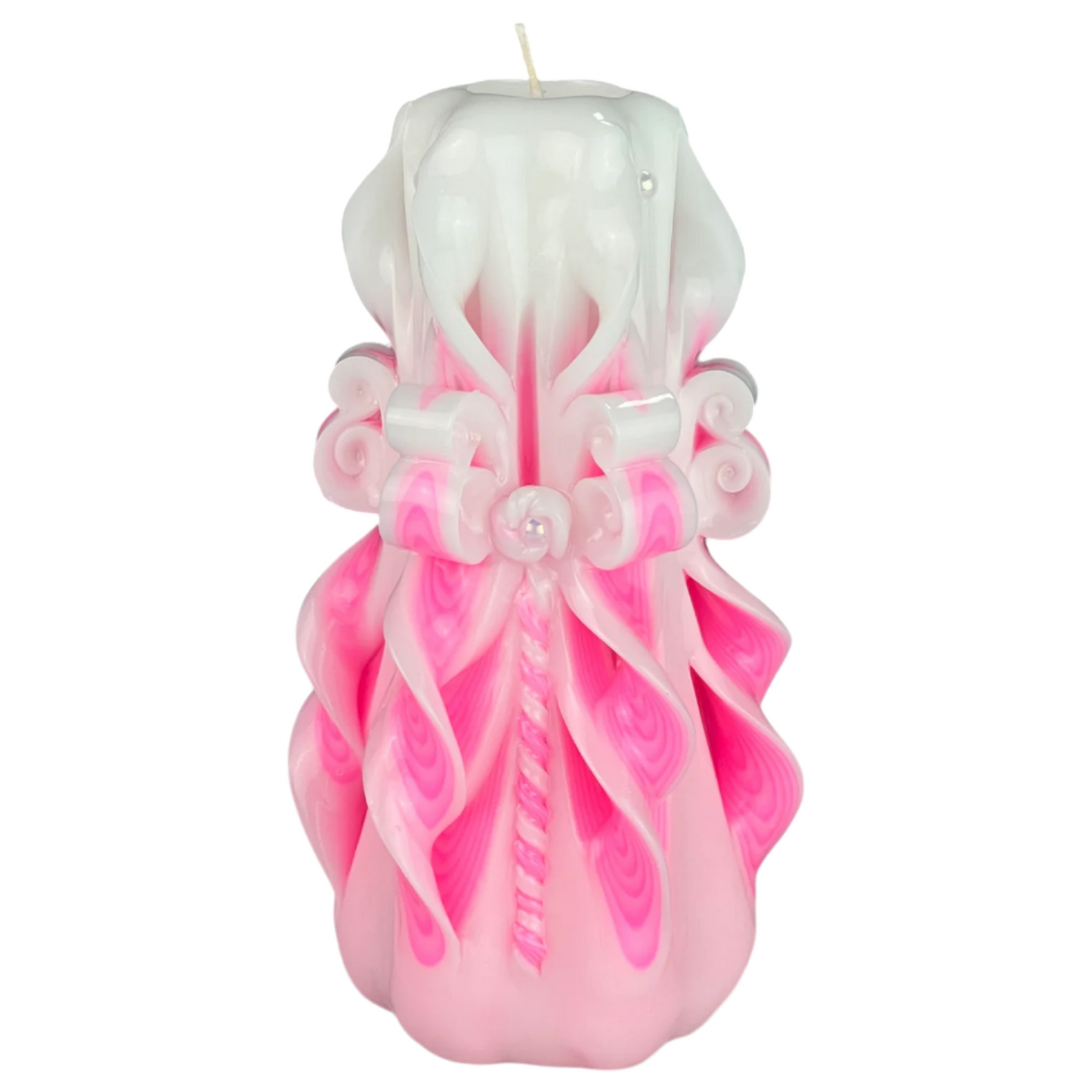 Candy Cane Candle 500g