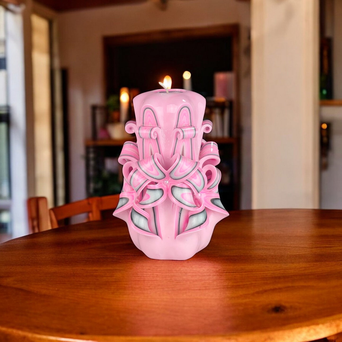 Pink Taffy Candle 350g