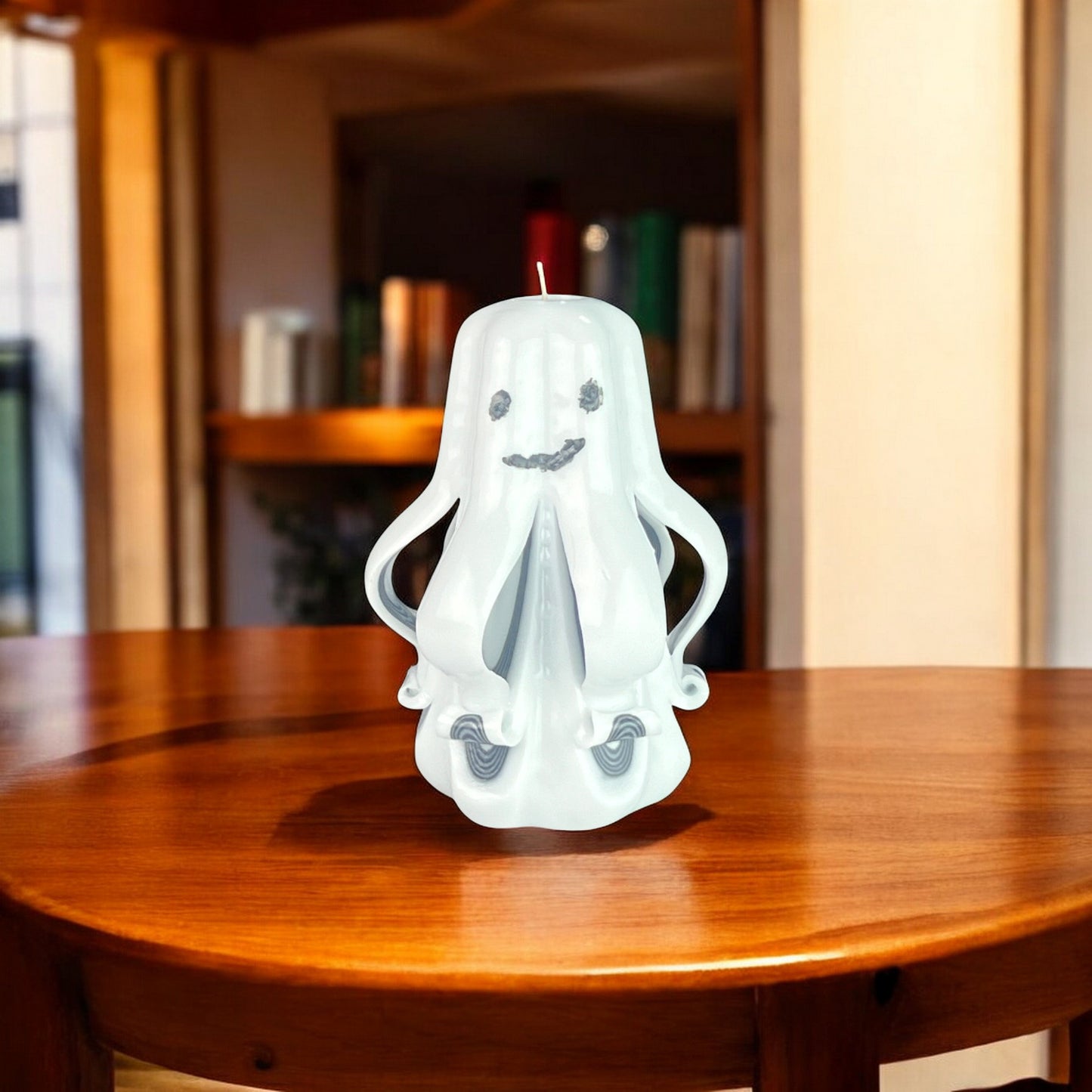 Smiling Ghost Candle 350g